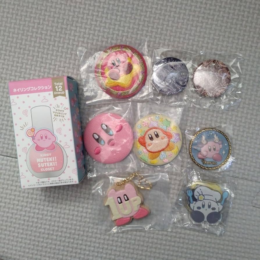 カービィカフェ アクリルバッジ 7種類セット カービィカフェ アクリルバッジ 7種類セット